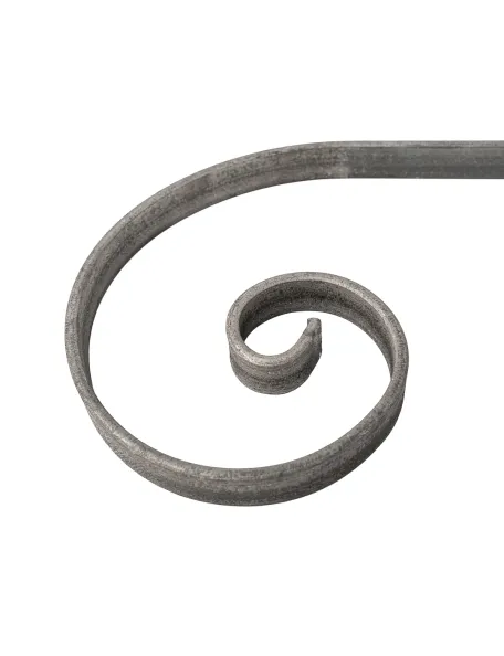 Volute acier 170x116 mm