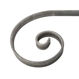 Volute acier 170x116 mm