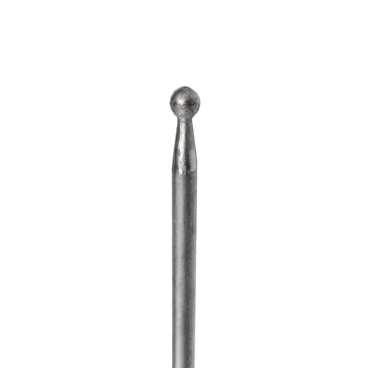 Barreau appointé avec boule acier - H1150 mm en rond de 12 mm