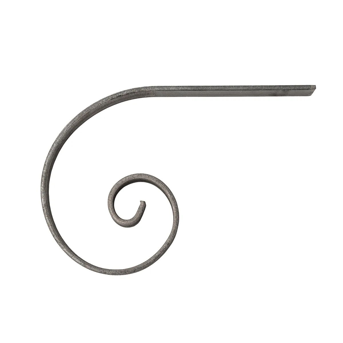 Volute 170x116 mm en plat de 12x3 mm SF14200