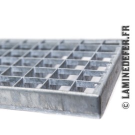 Caillebotis métallique 500x1000 mm galvanisé – Maille 30/30 - DESTOCKAGE