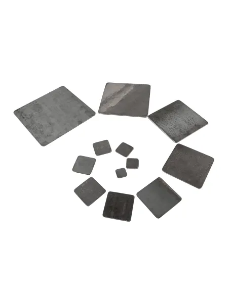 Platine à souder pour tube carré