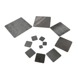 Platine à souder pour tube carré