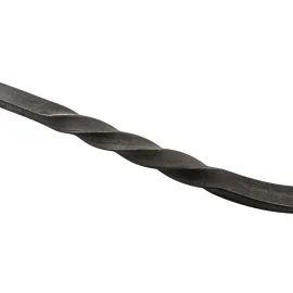 Barreau escalier galbé H450 mm carré 12 mm