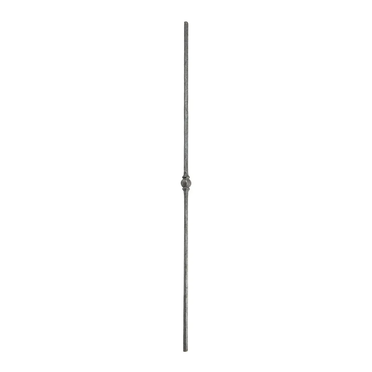 Barreau martelé facettes 14 mm H1200