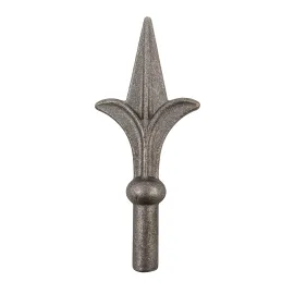 Pointe de lance fleur de lys H160 mm