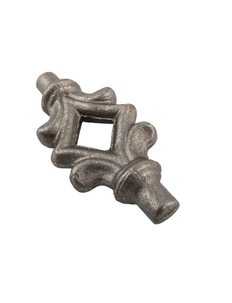 Fer de lance acier 125 mm base Ø15 mm