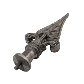 Fer de lance portail H240 mm base Ø40
