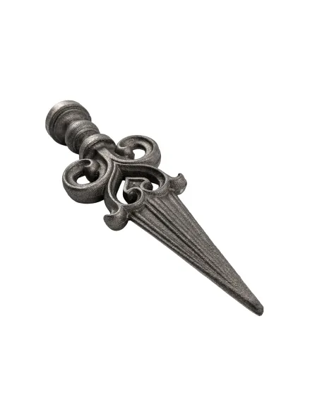 Fer de lance fonte base Ø44 mm H260