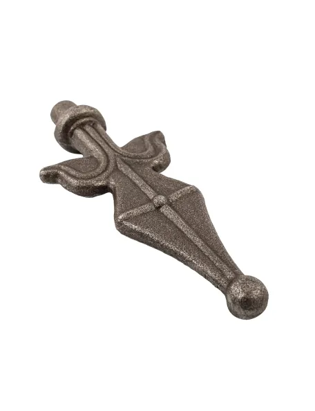 Pointe de lance à souder 130 mm base Ø12 - 01061