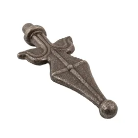 Pointe de lance à souder 130 mm base Ø12 - 01061