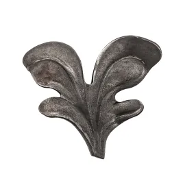Déco en fer forgé feuille 55x70