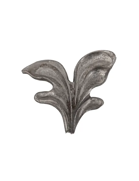 Décor feuille acier 55x70 mm ep 3mm