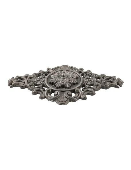 Palmette en fonte taraudée - décor  portail fer forgé - SF03086-AF