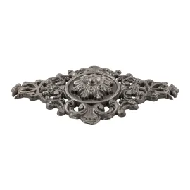 Palmette en fonte taraudée - décor  portail fer forgé - SF03086-AF