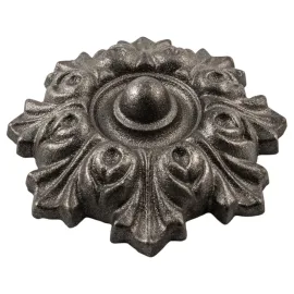Rosace diamètre 130 mm - décor en fonte pour portail