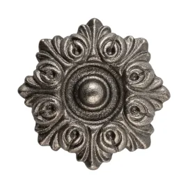 Ornement portail - rosace fonte Ø 75 mm