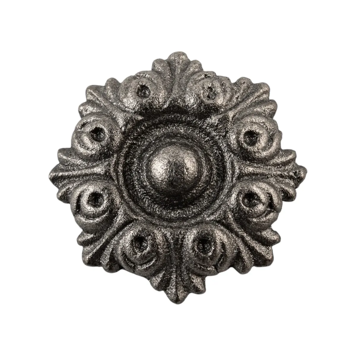 Ornement portail fer forgé - Rosace diamètre 55 mm