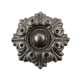 Ornement portail fer forgé - Rosace diamètre 55 mm