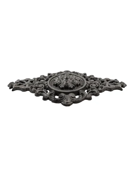 Palmette en fonte - ornement pour ferronnerie 130 x 240 mm