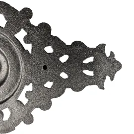 Palmette taraudée M5 - Fonte brute