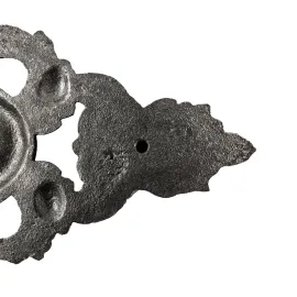 Palmette à visser en fonte - ornement portail - 250x100 mm