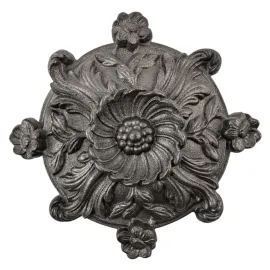 Rosace diamètre 165 mm en fonte - Taraudée M5
