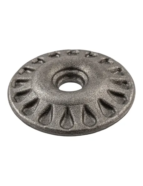 Rosace acier Ø 67 mm intérieur Ø 12 mm réf. 03 1142