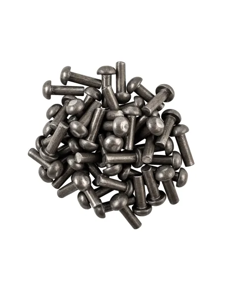 50 rivets tête bombée Ø6  20mm