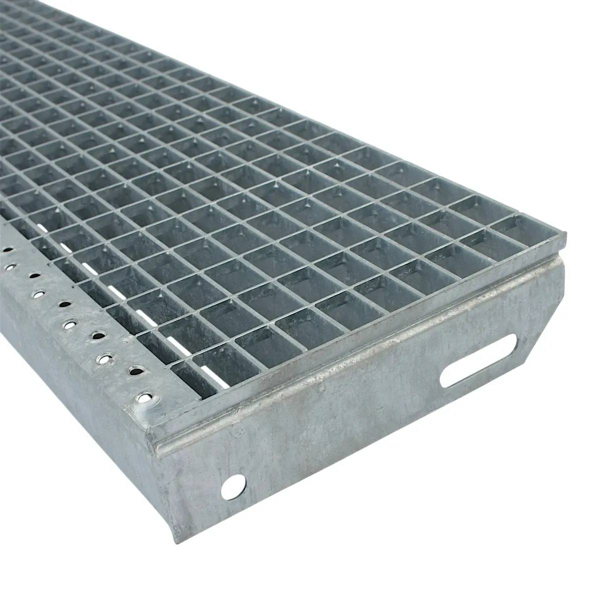 Marche caillebotis 800x250 mm - maille 19/30 - BP 30x3 - DESTOCKAGE
