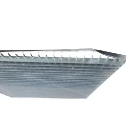 DESTOCKAGE - Caillebotis acier galvanisé 1000 x 1000mm - Maille 30x30
