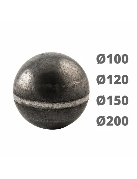 Boules creuses en acier