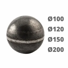 Boules creuses en acier