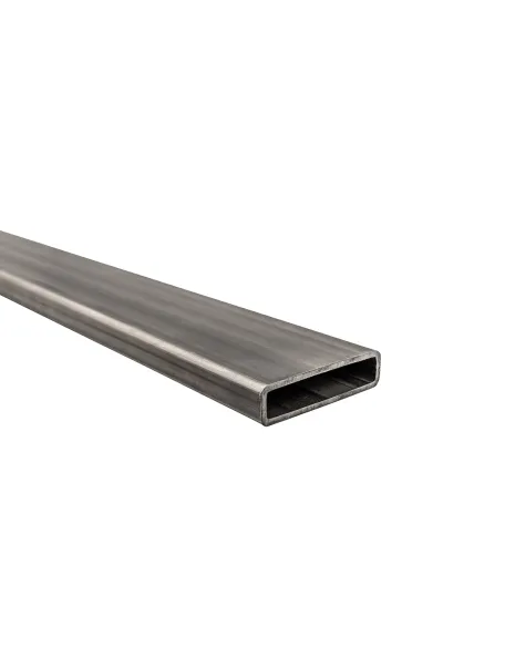 Tube rectangulaire acier 40 x 10 épaisseur 1,5 mm