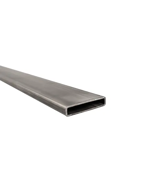 Tube acier rectangulaire 50 x 10 x 1,5 mm