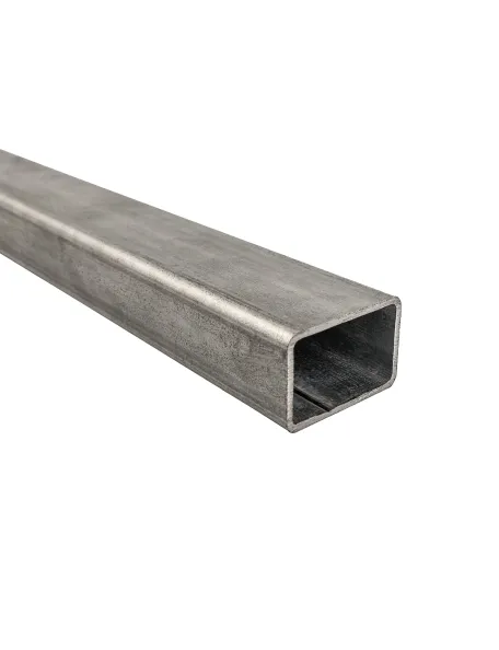 Tube acier rectangle galvanisé 40x27x2 mm à la coupe | La Mine de Fer