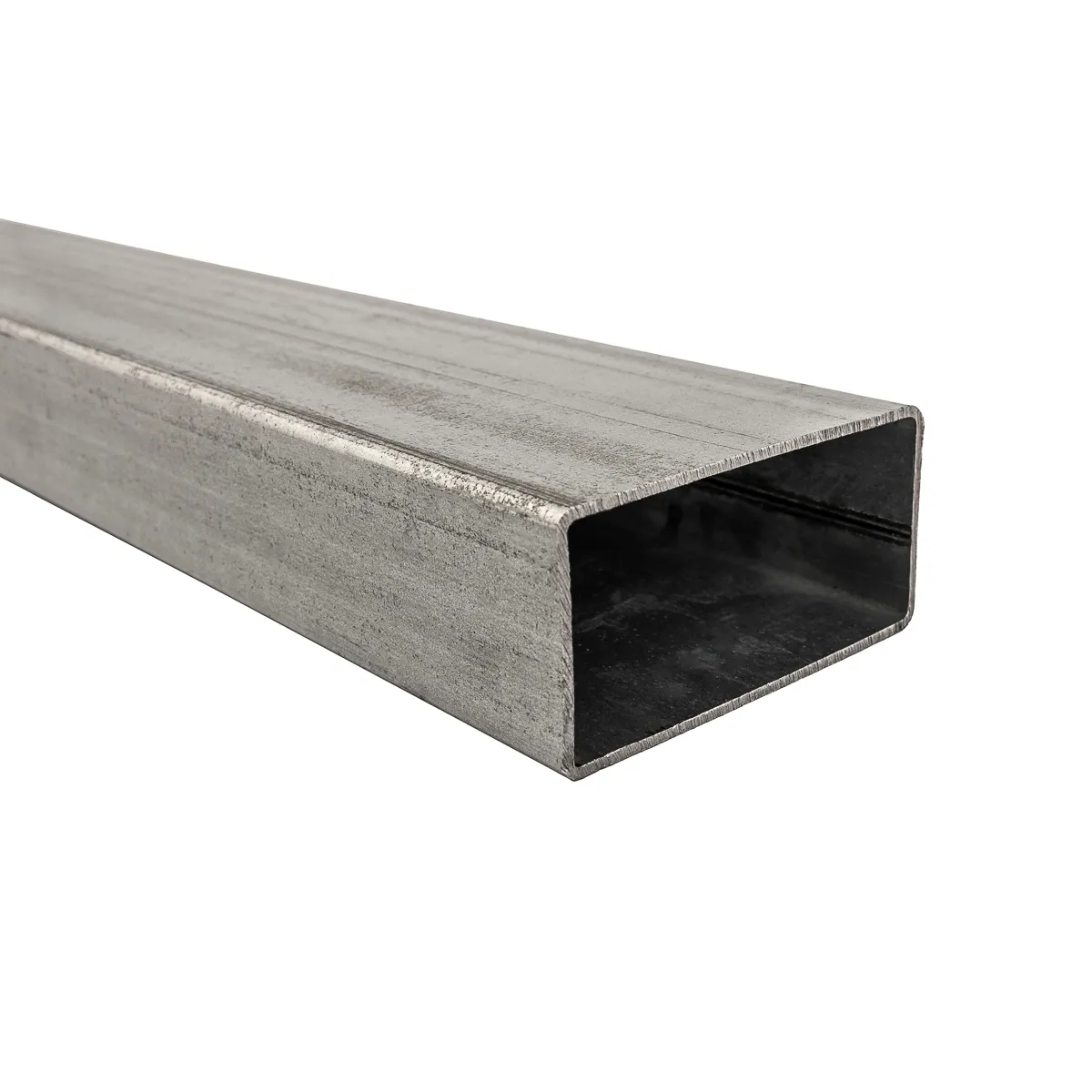 Tube acier galvanisé rectangle 80x40x2 mm - Haute résistance