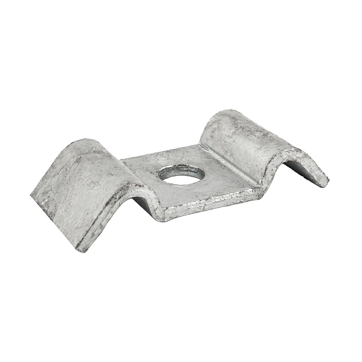 Cavalier caillebotis maille 30x30 mm - acier galvanisé