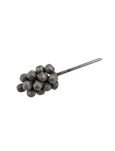 Grappe de raisin en fer forgé 75x50 mm