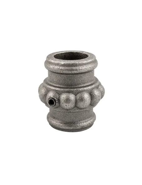 Bague barreau rond 16 mm 40x40 mm - à visser