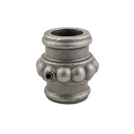 Bague barreau rond 16 mm 40x40 mm - à visser