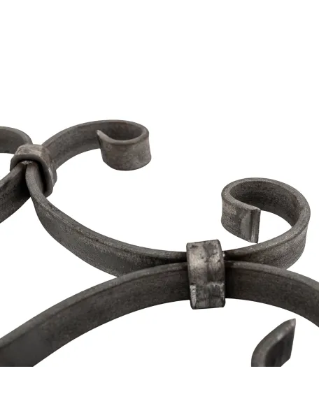 Volutes en fer forgé - décor 230 x 230 mm