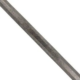 Barreau fer forgé en acier martelé 14 mm - 1m