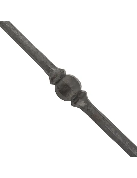 Barreau acier 50 cm à facette
