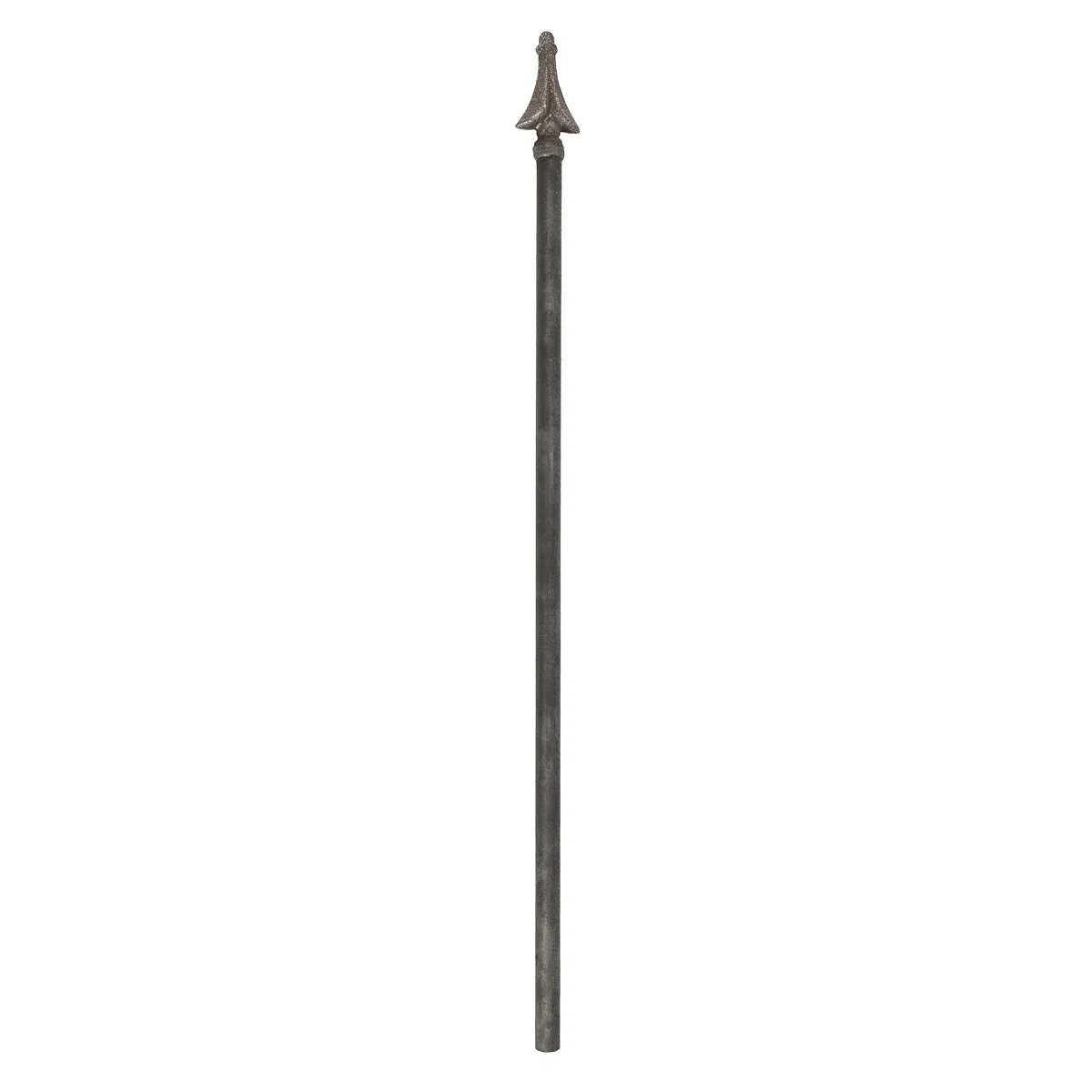 Barreau de clôture avec fer de lance 65 cm - rond acier 12 mm