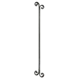 Barreau pour escalier - hauteur 900 mm - acier carré 14 mm