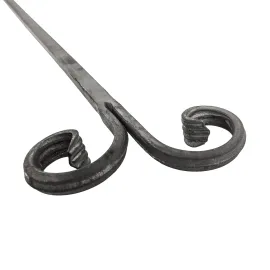 Barreau pour escaliers en carré 14 mm - H900 mm