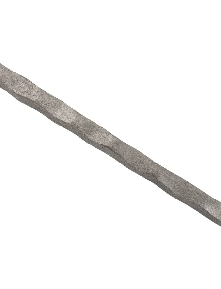 Barreau carré martelé 14 - H1000mm