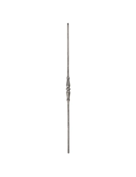 Barreau acier carré 13mm - H 1100 mm