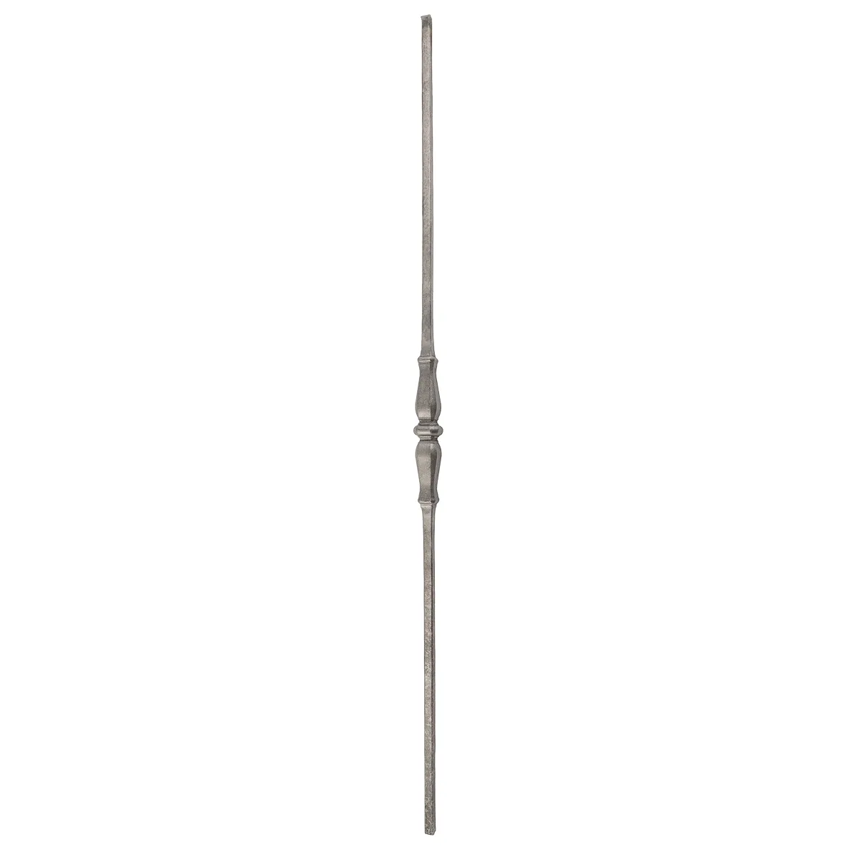 Barreau acier carré 13mm - H 1100 mm